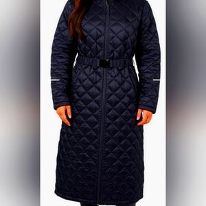 32 Degrees diamond quilted maxi poly-fill coat brand new with tickets